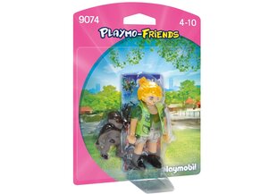 9074 PLAYMOBIL® Playmo-Friends Loomaaia juhendaja цена и информация | Конструкторы и кубики | kaup24.ee