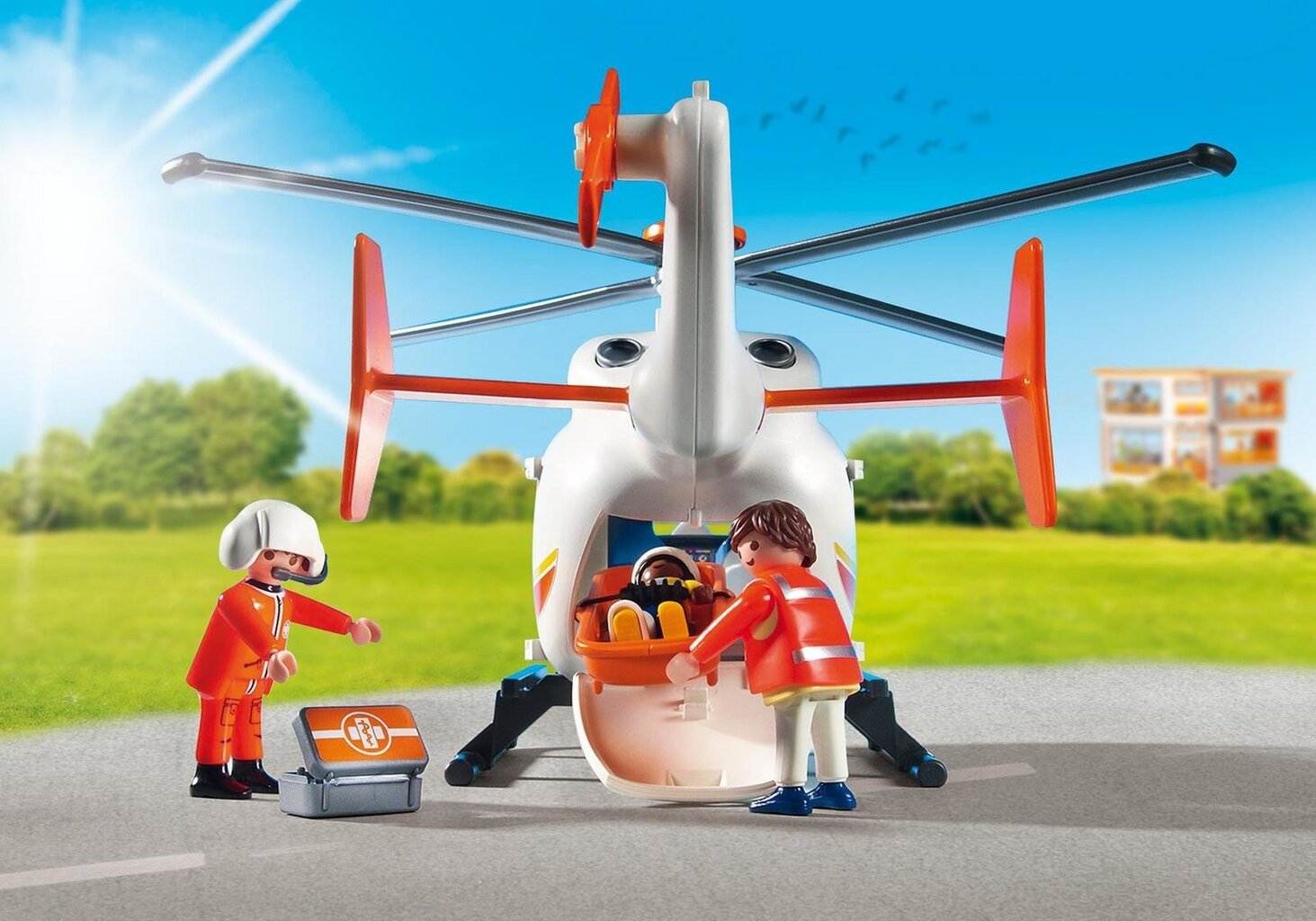 6686 PLAYMOBIL® City Life Kiirabi helikopter hind ja info | Klotsid ja konstruktorid | kaup24.ee