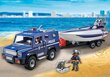 5187 PLAYMOBIL® Politseiauto ja kiirpaat hind ja info | Klotsid ja konstruktorid | kaup24.ee