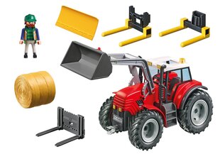 6867 PLAYMOBIL® Country Traktor kraanaga hind ja info | Klotsid ja konstruktorid | kaup24.ee