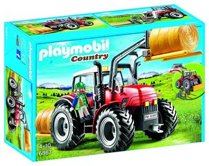 Конструктор 6867 PLAYMOBIL® Country, Трактор с краном цена и информация | Конструкторы и кубики | kaup24.ee