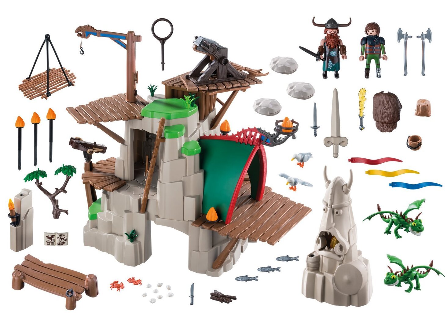 Playmobil Dragons Berk 9243 hind ja info | Klotsid ja konstruktorid | kaup24.ee