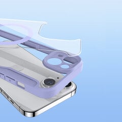 Telefoniümbris Dux Ducis Skin X Pro - iPhone 14 - Magnetic MagSafe Flip, lilla hind ja info | Telefoni kaaned, ümbrised | kaup24.ee