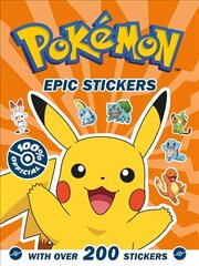 Pokemon Epic stickers цена и информация | Книги для подростков и молодежи | kaup24.ee