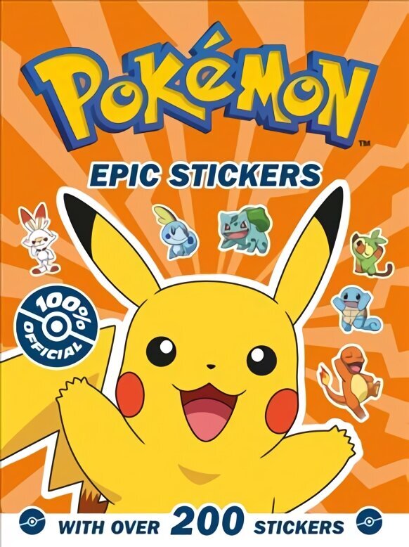Pokemon Epic stickers hind ja info | Noortekirjandus | kaup24.ee