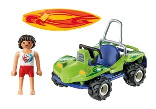 Конструктор 6982 PLAYMOBIL® Family Fun, сёрфингист и квадрацикл цена и информация | Конструкторы и кубики | kaup24.ee