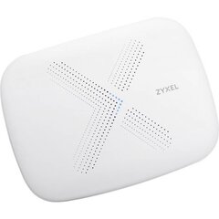 Zyxel MULTY X WSQ50 TRI-BAND wireless router Gigabit Ethernet Dual-band (2.4 GHz / 5 GHz) 4G White цена и информация | Маршрутизаторы (роутеры) | kaup24.ee