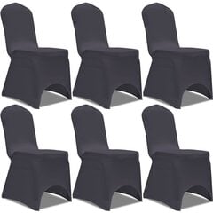 Эластичные чехлы на стулья, 6 шт. цена и информация | Чехлы для мебели | kaup24.ee