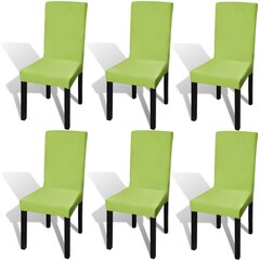 vidaXL venivad toolikatted 6 tk roheline hind ja info | Mööblikatted | kaup24.ee