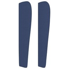 vidaXL voodipeats servadega, sinine, 83x23x118/88 cm, kangas hind ja info | Voodid | kaup24.ee