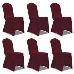 Эластичные чехлы на стулья, 6 шт. цена и информация | Чехлы для мебели | kaup24.ee