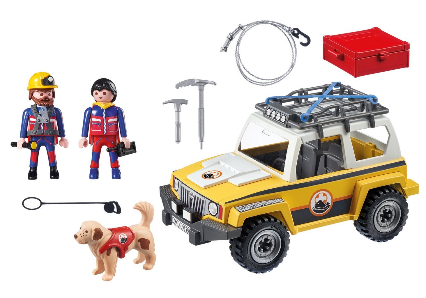 9128 PLAYMOBIL® Action Mägede päästemaastur hind ja info | Klotsid ja konstruktorid | kaup24.ee