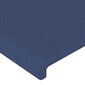 vidaXL voodipeatsid 2 tk, sinine, 80x5x78/88 cm, kangas hind ja info | Voodid | kaup24.ee