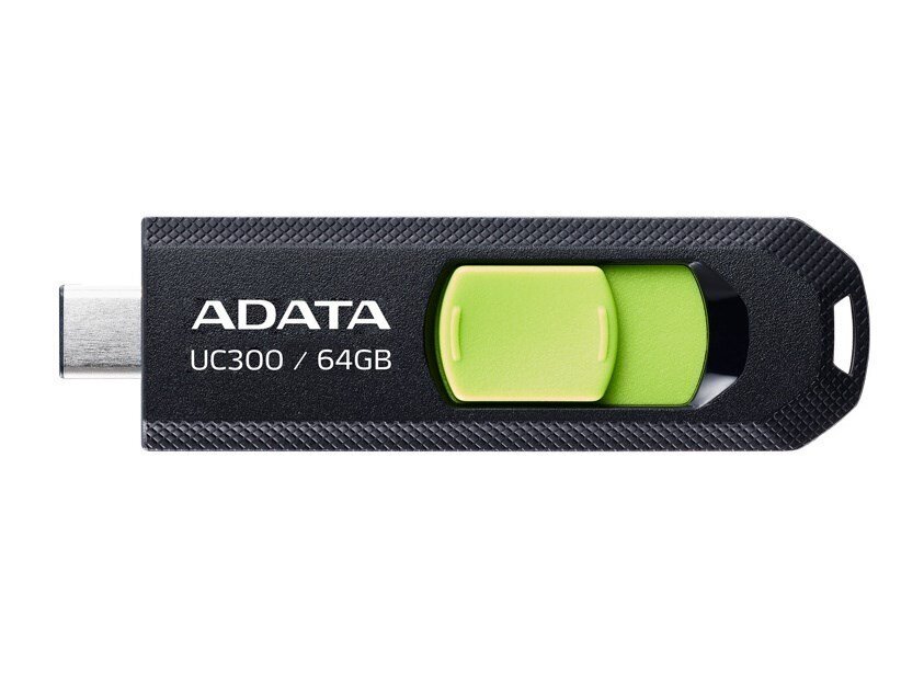 Adata Choice UC300 64GB Green USB 3.2 Gen 1 hind ja info | Mälupulgad | kaup24.ee