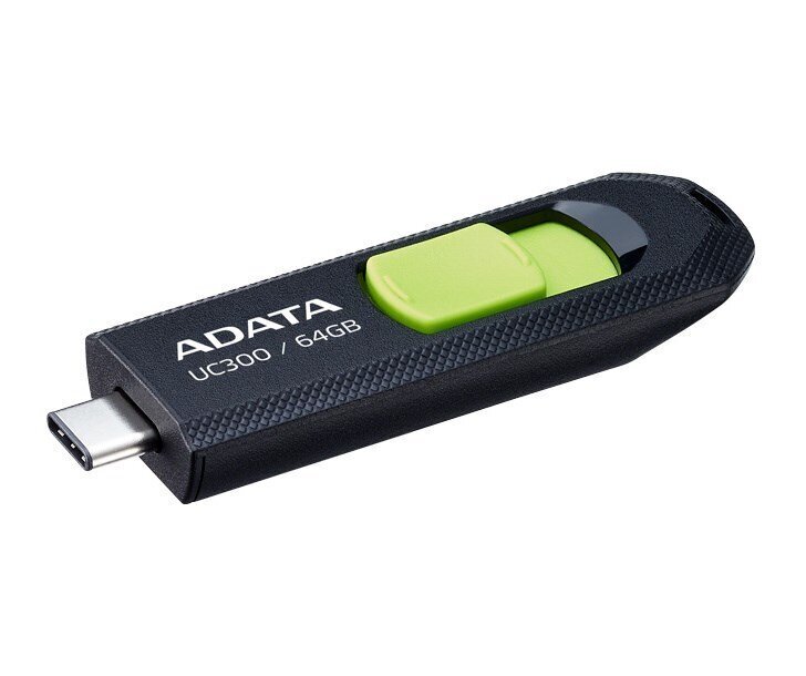 Adata Choice UC300 64GB Green USB 3.2 Gen 1 hind ja info | Mälupulgad | kaup24.ee