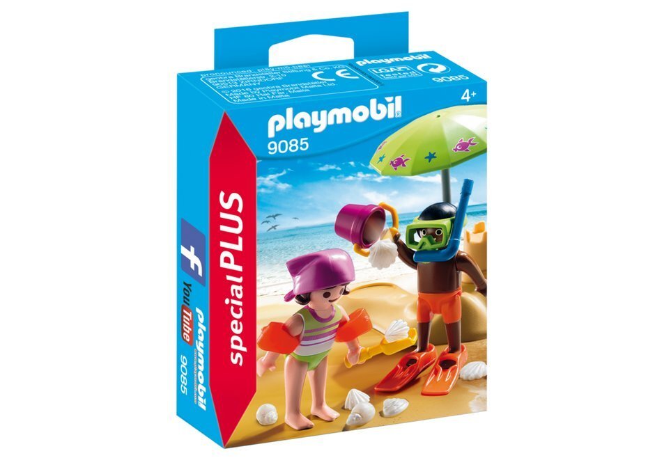 Playmobil Lapsed rannas 9085 hind ja info | Klotsid ja konstruktorid | kaup24.ee