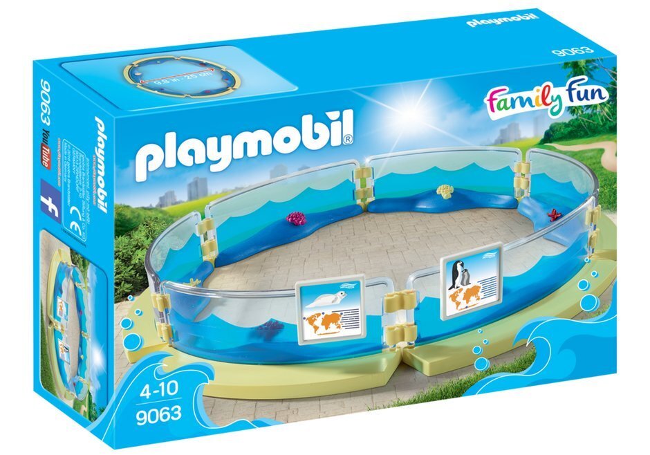 9063 PLAYMOBIL® Family Fun Meremuuseumi korpus цена и информация | Klotsid ja konstruktorid | kaup24.ee