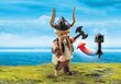 Playmobil Dragons Gobber katapuldiga 9245 цена и информация | Klotsid ja konstruktorid | kaup24.ee