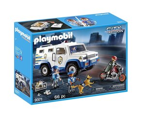 Конструктор 9371 PLAYMOBIL® City Action, Полицейский внедорожник цена и информация | Конструкторы и кубики | kaup24.ee