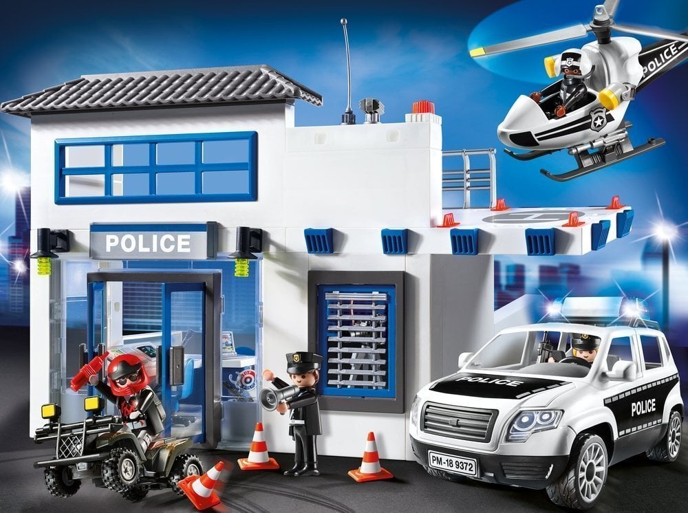 City Action Politseijaoskond 9372 Playmobil® цена и информация | Klotsid ja konstruktorid | kaup24.ee