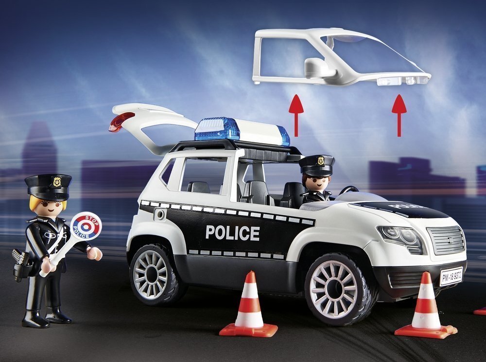 City Action Politseijaoskond 9372 Playmobil® hind ja info | Klotsid ja konstruktorid | kaup24.ee