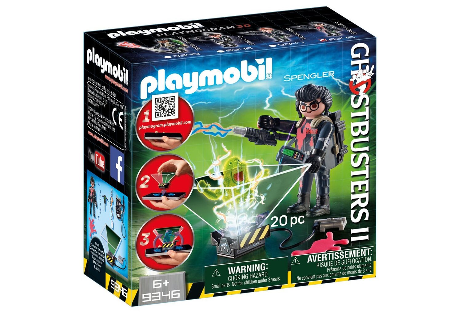 Playmobil Tondipüüdja Egon Spengler 9346 hind ja info | Klotsid ja konstruktorid | kaup24.ee