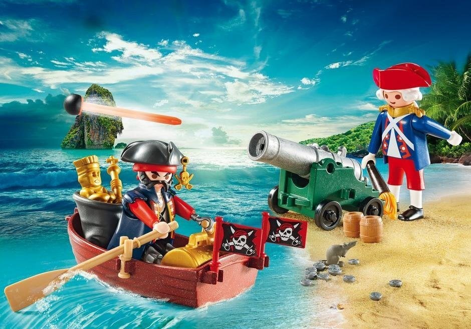 Playmobil Piraadi kohver 9102 hind ja info | Klotsid ja konstruktorid | kaup24.ee