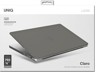 Uniq Claro, MacBook Pro 14" 2021, Grey (UNIQ583SMMATCL) hind ja info | Sülearvutikotid | kaup24.ee