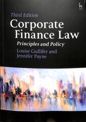 Corporate Finance Law: Principles and Policy 3rd edition цена и информация | Книги по экономике | kaup24.ee