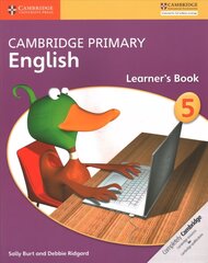 Cambridge Primary English Learner's Book Stage 5, Cambridge Primary English Stage 5 Learner's Book цена и информация | Книги для подростков и молодежи | kaup24.ee