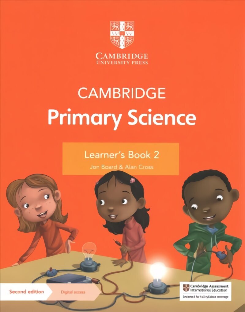 Cambridge Primary Science Learner's Book 2 with Digital Access (1 Year) 2nd Revised edition цена и информация | Noortekirjandus | kaup24.ee