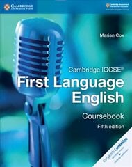 Cambridge IGCSE (R) First Language English Coursebook 5th Revised edition, Cambridge IGCSE (R) First Language English Coursebook цена и информация | Книги для подростков и молодежи | kaup24.ee