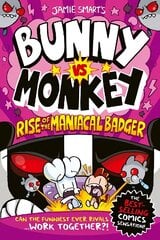 Bunny vs Monkey: Rise of the Maniacal Badger hind ja info | Noortekirjandus | kaup24.ee