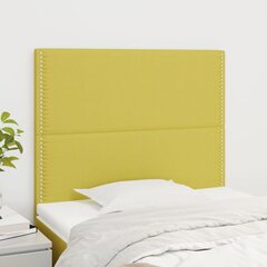 vidaXL voodipeatsid 2 tk, roheline, 90x5x78/88 cm, kangas hind ja info | Voodid | kaup24.ee