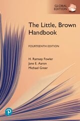 Little, Brown Handbook, The, Global Edition 14th edition hind ja info | Võõrkeele õppematerjalid | kaup24.ee