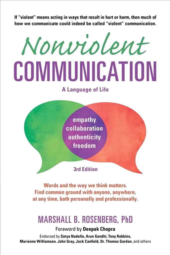 Nonviolent Communication: A Language of Life: Life-Changing Tools for Healthy Relationships 3rd Revised edition цена и информация | Eneseabiraamatud | kaup24.ee