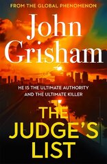 Judge's List: John Grisham's latest breathtaking bestseller hind ja info | Fantaasia, müstika | kaup24.ee