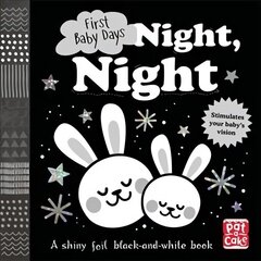 First Baby Days: Night, Night: A touch-and-feel board book for your baby to explore hind ja info | Väikelaste raamatud | kaup24.ee