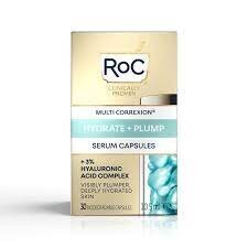 Капсулы-сыворотка для лица Roc Multi Correxion Hydrate & Plump, 30 штук цена и информация | Сыворотки для лица, масла | kaup24.ee