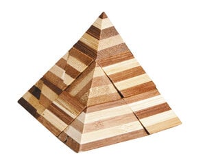 3D-пазл Fridolin bamboo Пирамида цена и информация | Пазлы | kaup24.ee