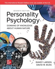 ISE Personality Psychology: Domains of Knowledge About Human Nature 7th edition цена и информация | Книги по социальным наукам | kaup24.ee