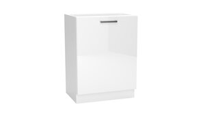Напольный кухонный шкаф VITA WHITE ACRYLIC GLOSS/BI, белый цена и информация | Кухонные шкафчики | kaup24.ee