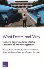 What Deters and Why: Exploring Requirements for Effective Deterrence of Interstate Aggression цена и информация | Исторические книги | kaup24.ee