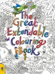 Great Extendable Colouring Book hind ja info | Väikelaste raamatud | kaup24.ee