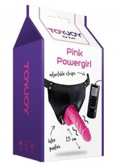 Strap-on Pink Powergirl hind ja info | BDSM ja fetish | kaup24.ee