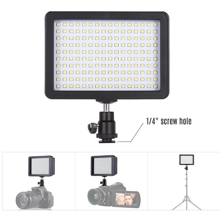 LED-lamp Andoer W160 hind ja info | Fotovalgustuse seadmed | kaup24.ee