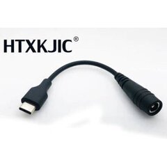 Ühendage kaabli alalisvoolu pistik C-tüüpi pistikupesa adapteriga hind ja info | USB jagajad, adapterid | kaup24.ee