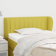 vidaXL voodipeats servadega, roheline, 83x23x78/88 cm, kangas hind ja info | Voodid | kaup24.ee