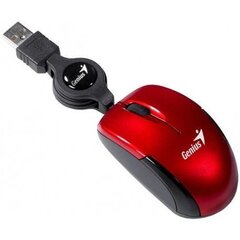 Genius mouse Micro Traveler V2, USB, ruby hind ja info | Hiired | kaup24.ee