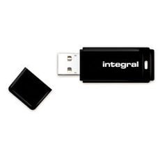 Карта памяти Integral Black 128GB USB3.0, дизайн с защёлкивающейся крышкой, чёрный цвет цена и информация | integral Компьютерная техника | kaup24.ee